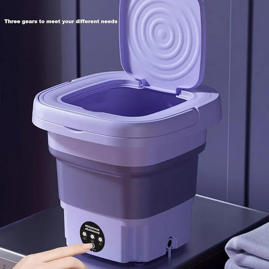Foldable Mini Washing Machine | Portable Laundry Washer